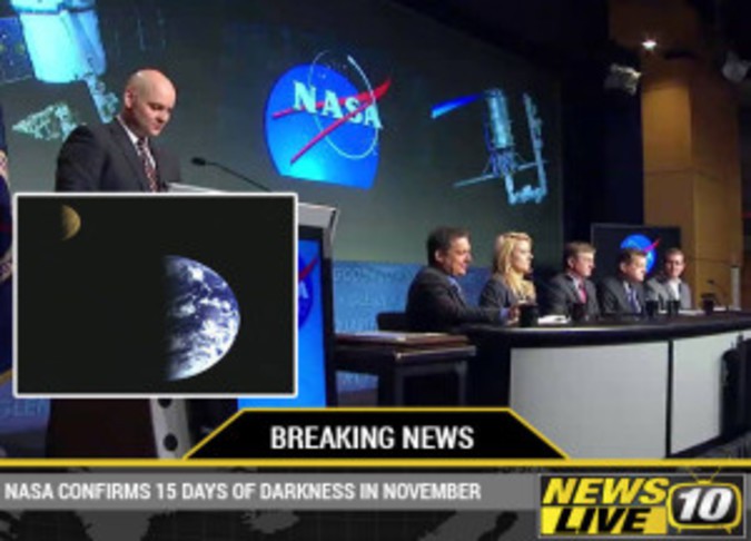 image.jpeg : 충격! NASA, 11월 15일부터 2주간 지구는 암흑천지로 변할 것이다,