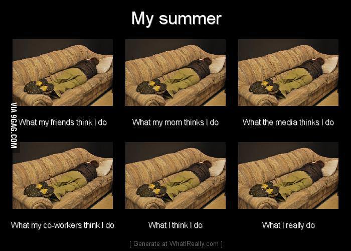 My-summer-is-perfect.jpg : (9gag) 올 여름 계획